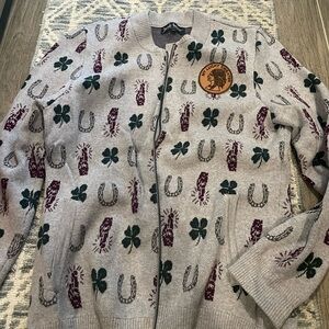 Women’s designer  Gray Patterned Sweater